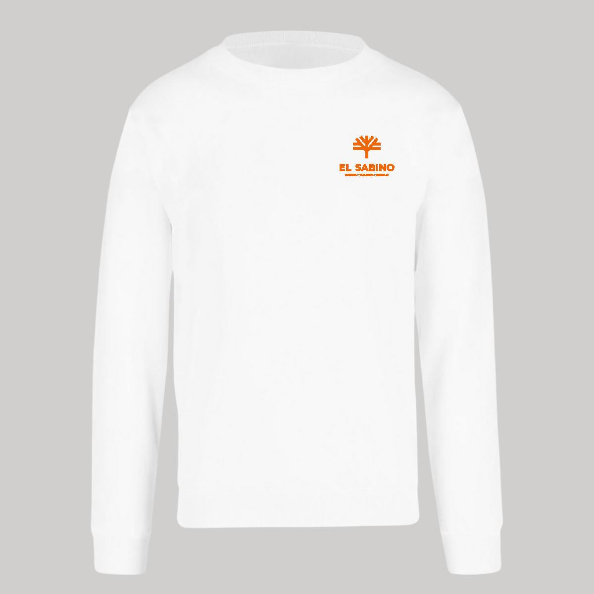 Sudadera Unisex Blanco Personalizable Escudo