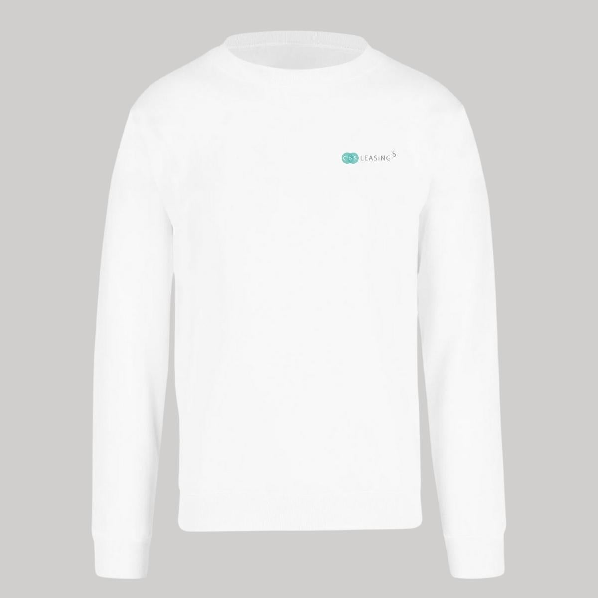 Sudadera Unisex Blanco Personalizable Escudo