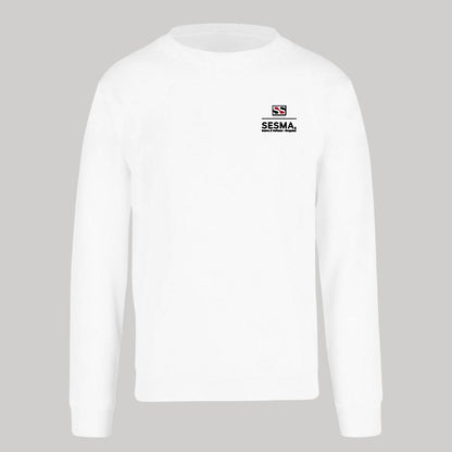Sudadera Unisex Blanco Personalizable Escudo