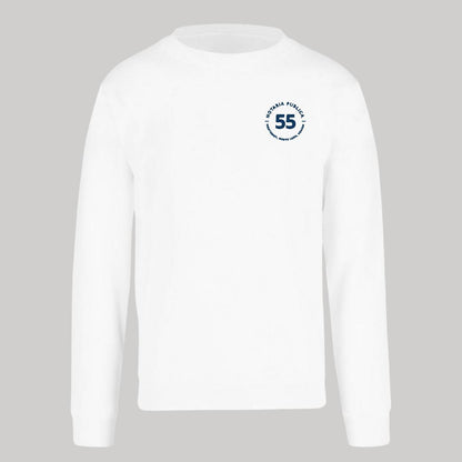 Sudadera Unisex Blanco Personalizable Escudo