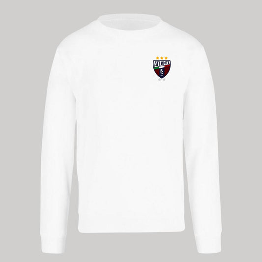 Sudadera Unisex Blanco Personalizable Escudo