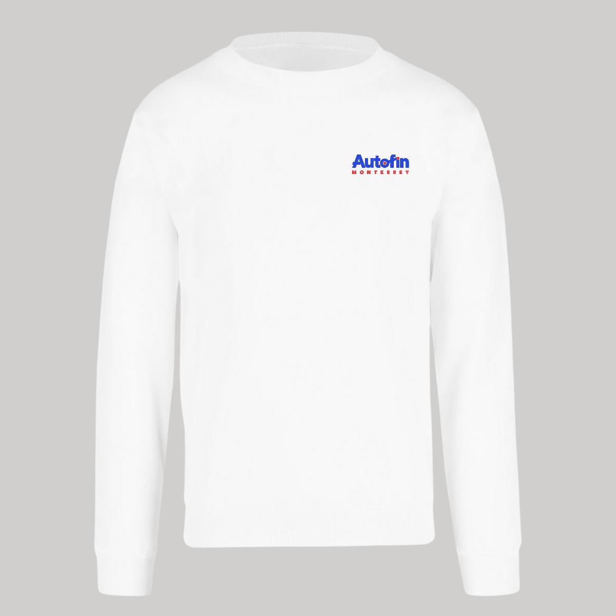 Sudadera Unisex Blanco Personalizable Escudo