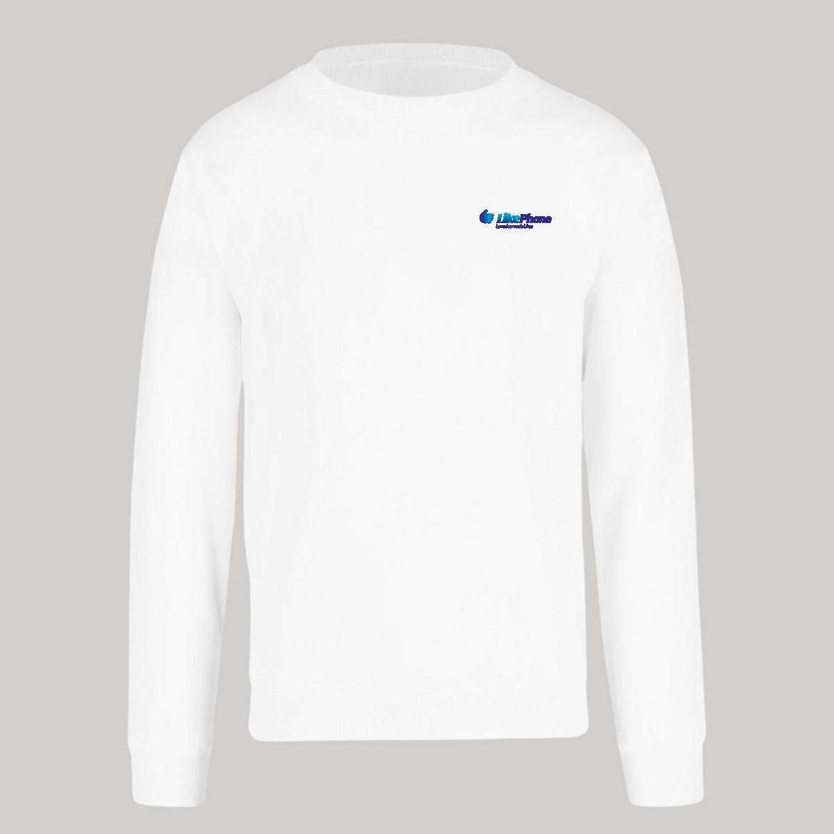 Sudadera Unisex Blanco Personalizable Escudo