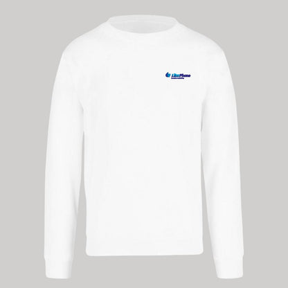 Sudadera Unisex Blanco Personalizable Escudo