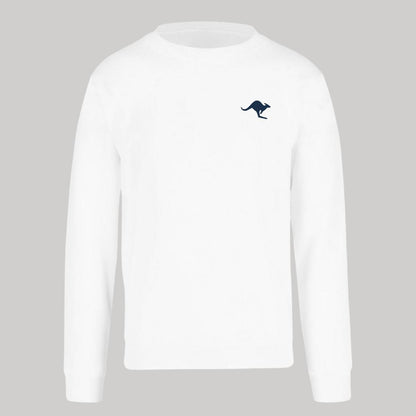 Sudadera Unisex Blanco Personalizable Escudo