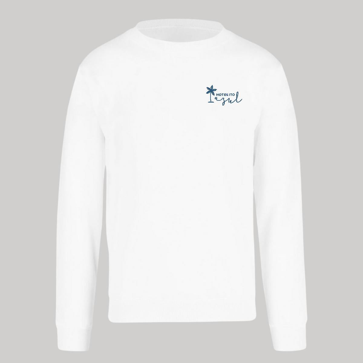 Sudadera Unisex Blanco Personalizable Escudo