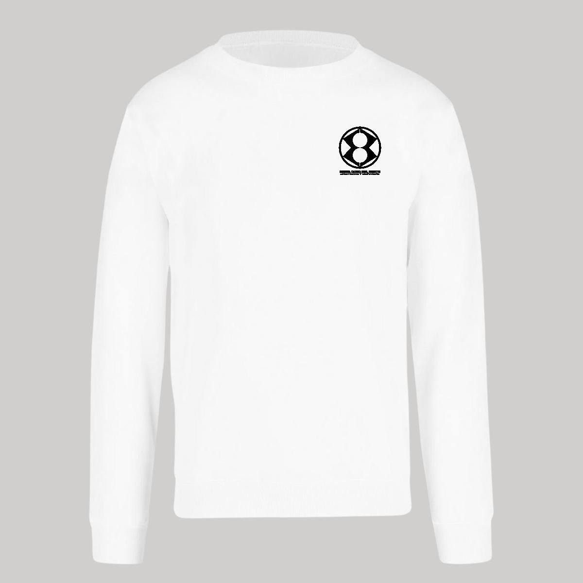Sudadera Unisex Blanco Personalizable Escudo