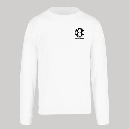 Sudadera Unisex Blanco Personalizable Escudo