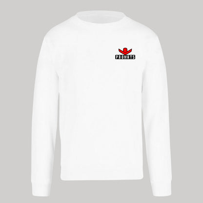 Sudadera Unisex Blanco Personalizable Escudo