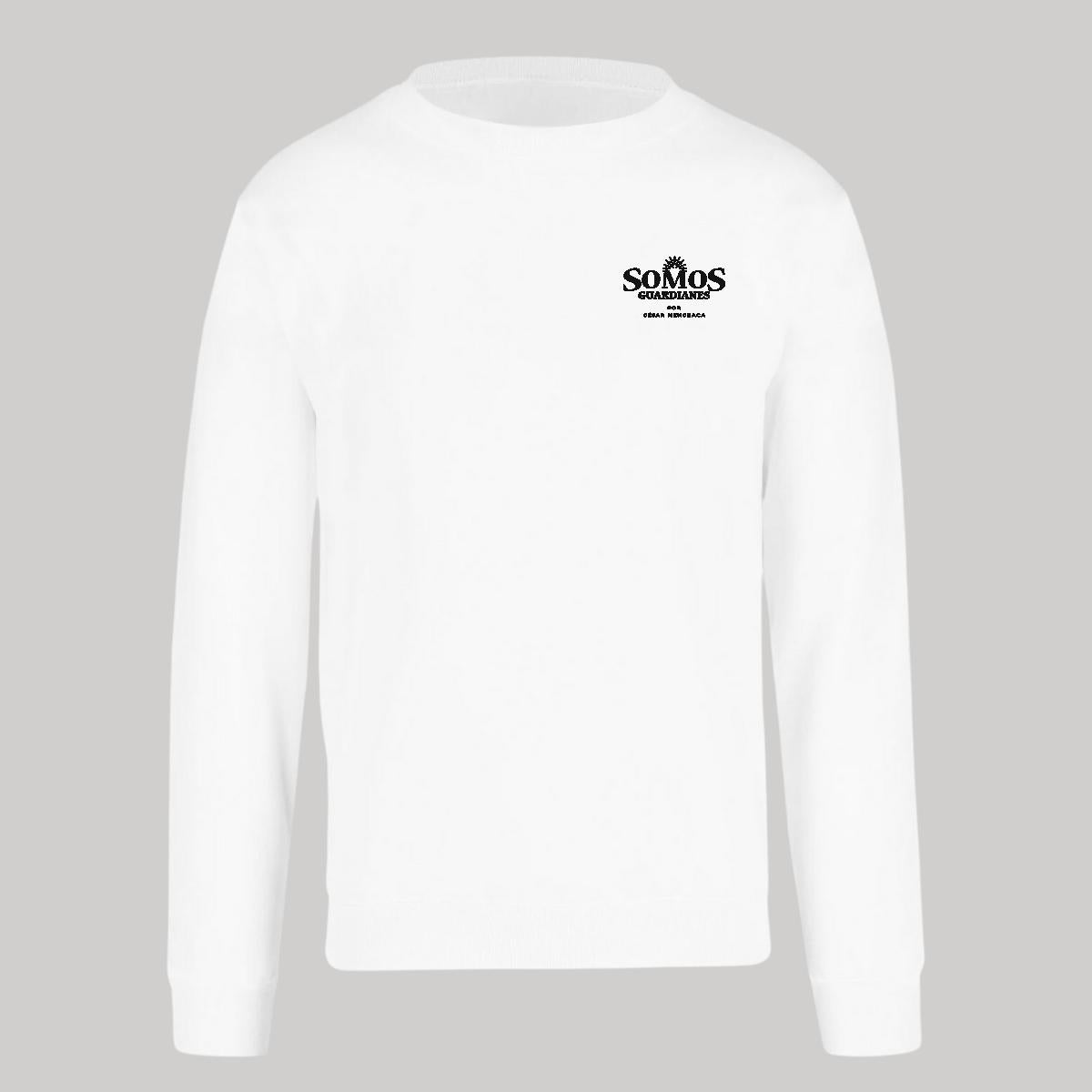 Sudadera Unisex Blanco Personalizable Escudo