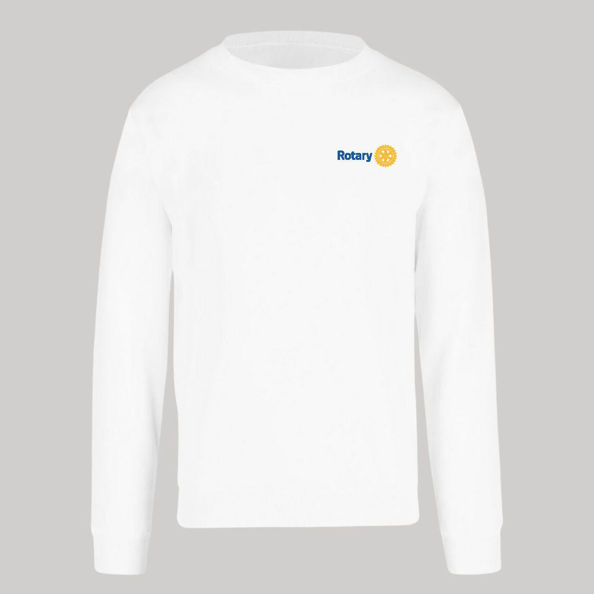 Sudadera Unisex Blanco Personalizable Escudo