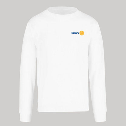 Sudadera Unisex Blanco Personalizable Escudo