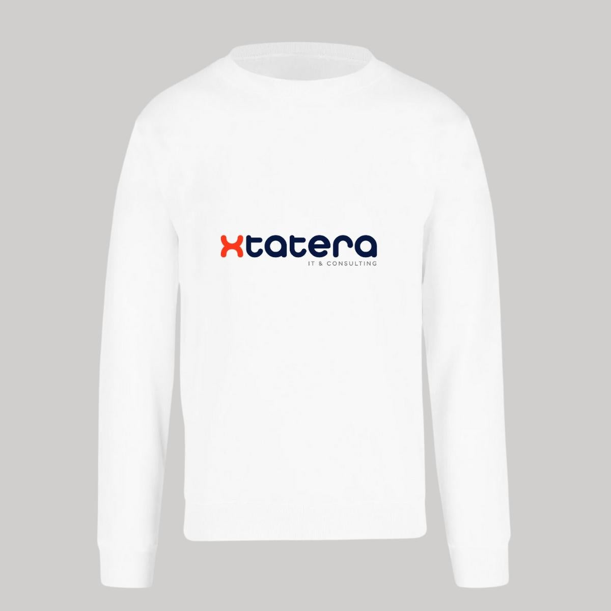 Sudadera Unisex Blanco Personalizable Logo