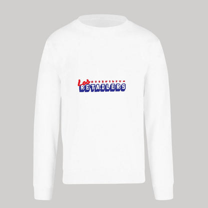 Sudadera Unisex Blanco Personalizable Logo