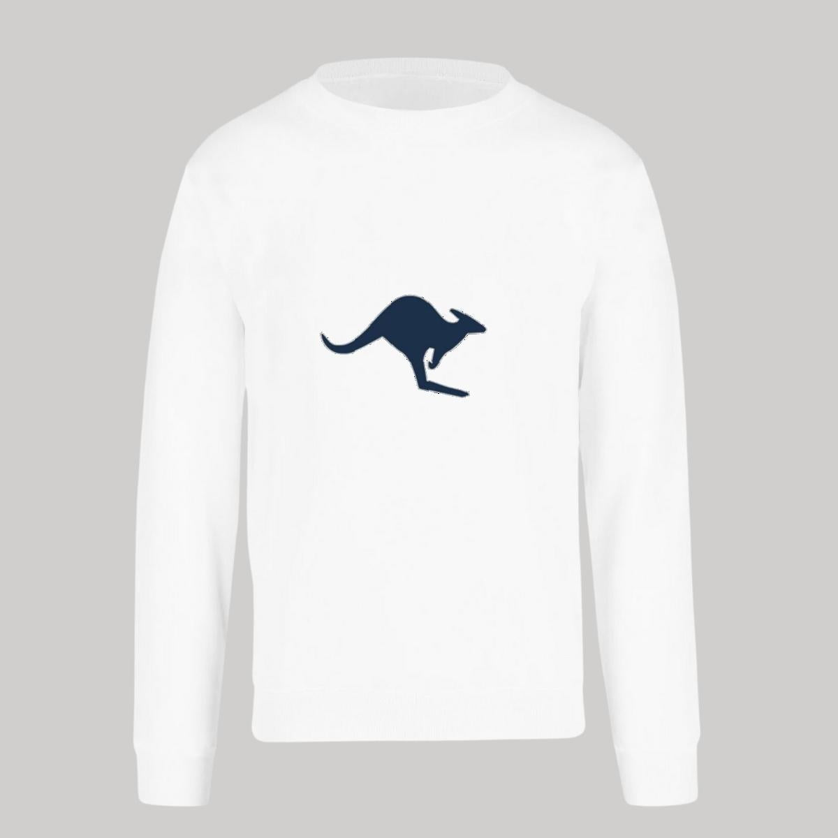 Sudadera Unisex Blanco Personalizable Logo