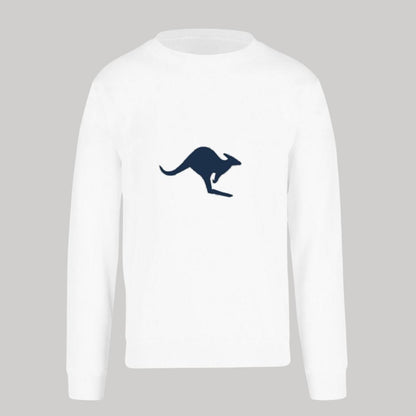 Sudadera Unisex Blanco Personalizable Logo
