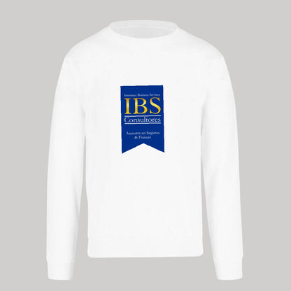 Sudadera Unisex Blanco Personalizable Logo