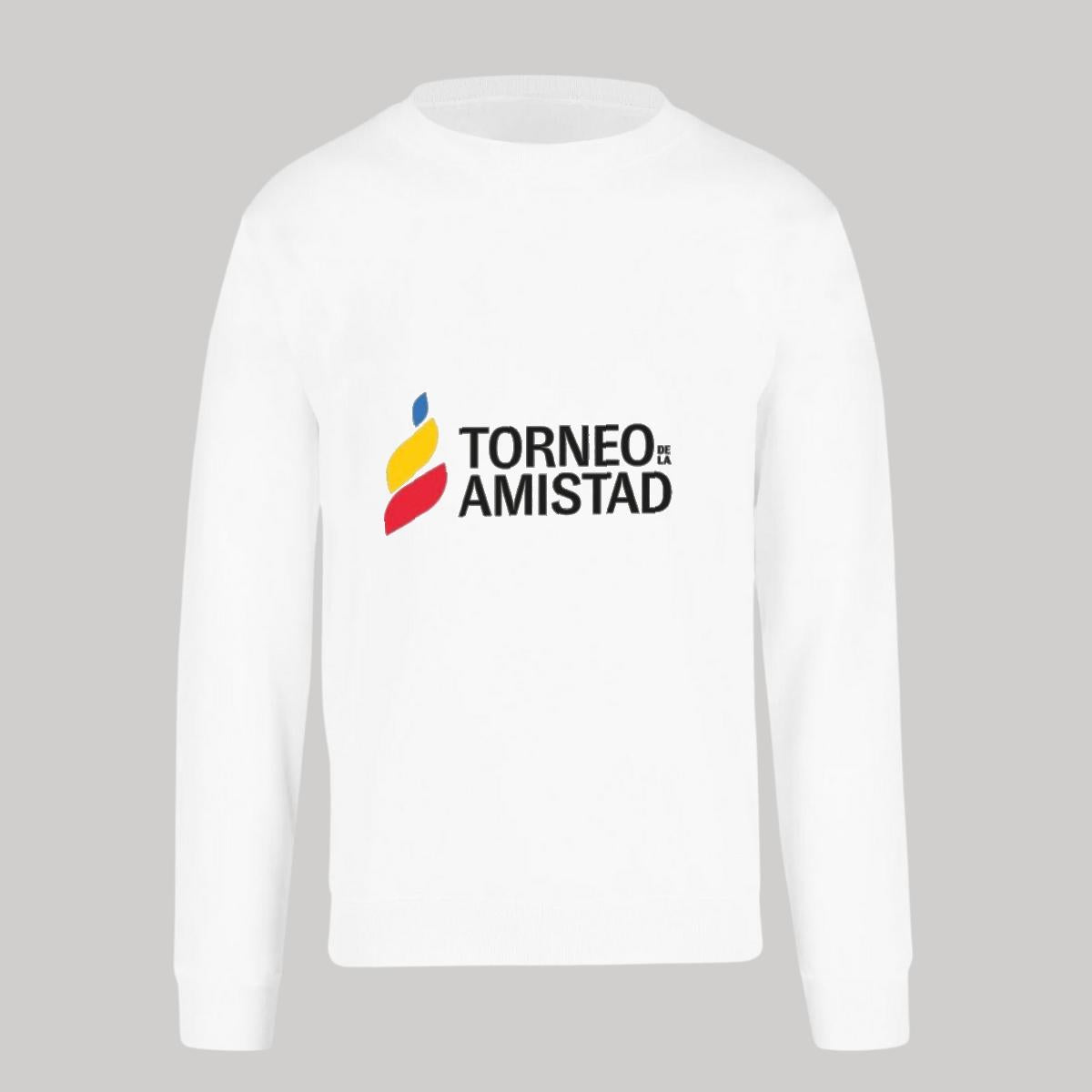 Sudadera Unisex Blanco Personalizable Logo