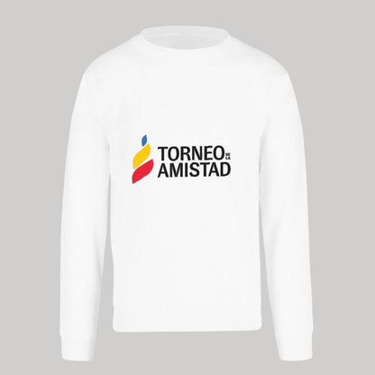 Sudadera Unisex Blanco Personalizable Logo
