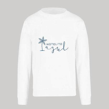 Sudadera Unisex Blanco Personalizable Logo