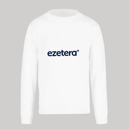 Sudadera Unisex Blanco Personalizable Logo