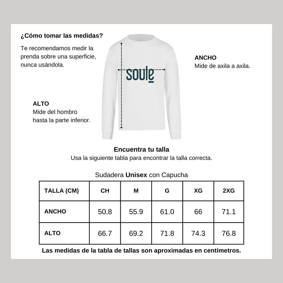 Sudadera Unisex Blanco Personalizable Logo