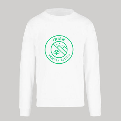 Sudadera Unisex Blanco Personalizable Logo