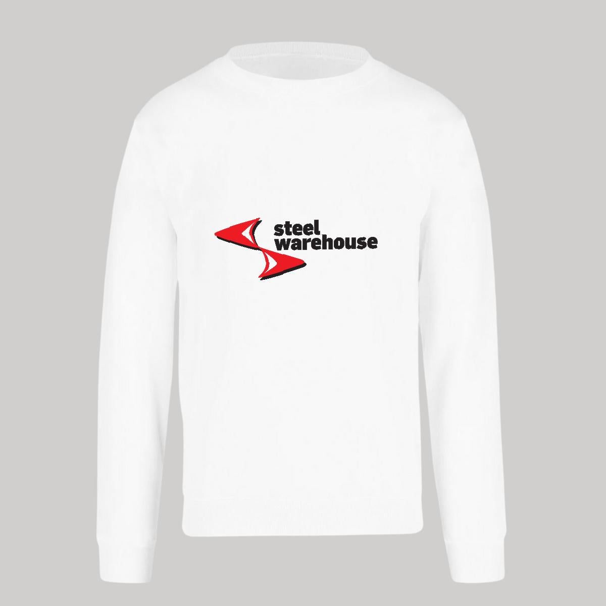 Sudadera Unisex Blanco Personalizable Logo