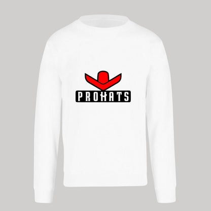 Sudadera Unisex Blanco Personalizable Logo