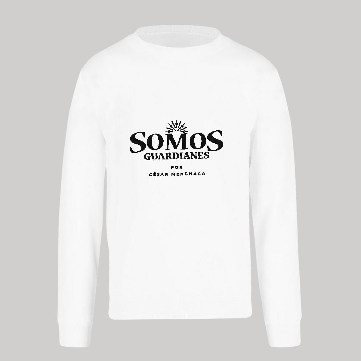 Sudadera Unisex Blanco Personalizable Logo