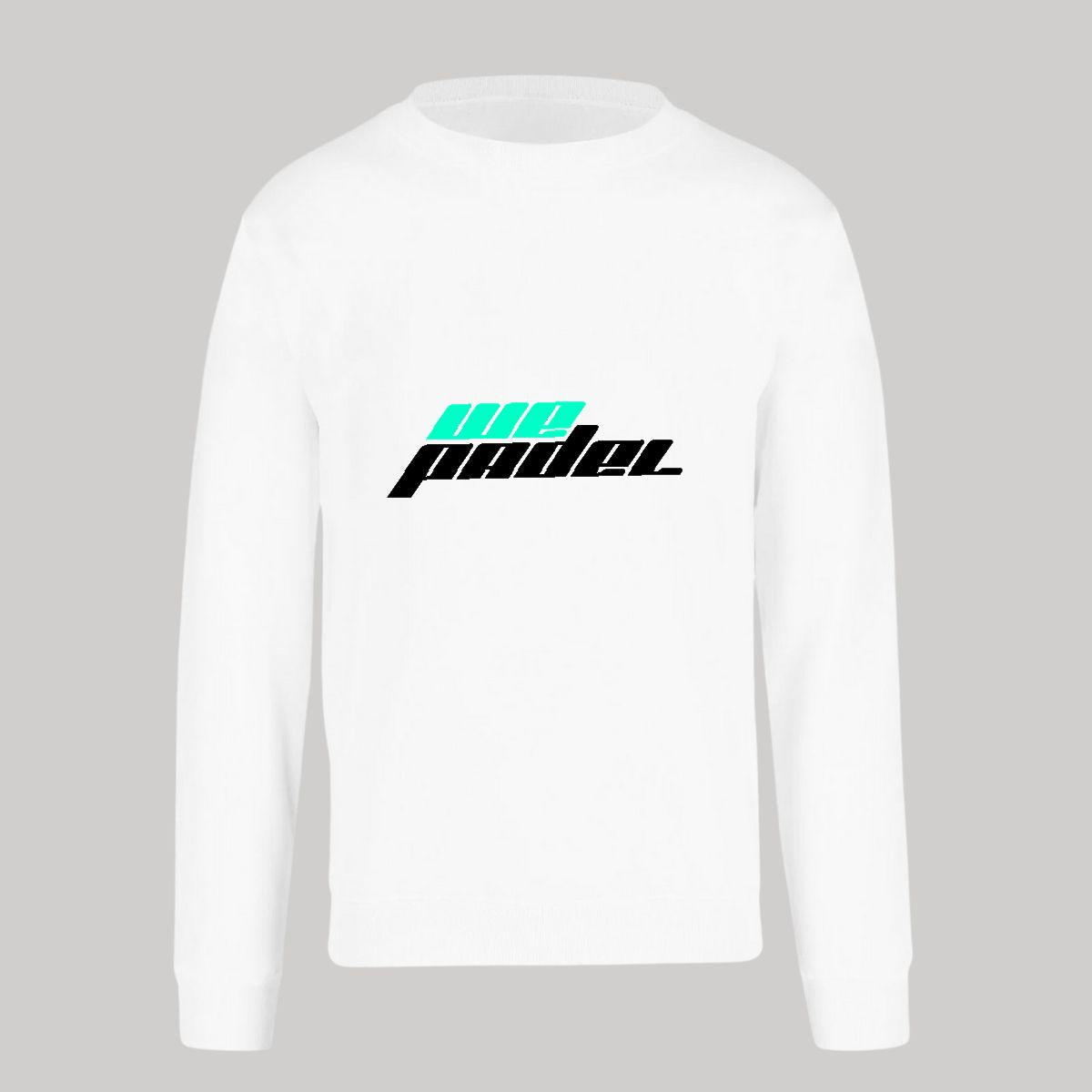 Sudadera Unisex Blanco Personalizable Logo