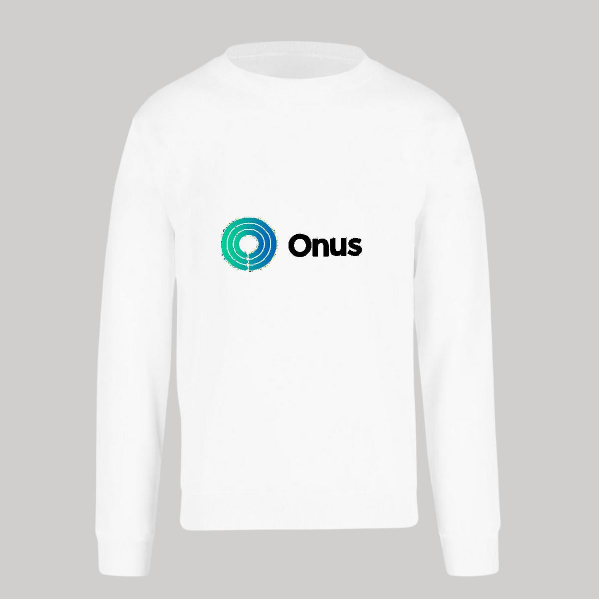 Sudadera Unisex Blanco Personalizable Logo