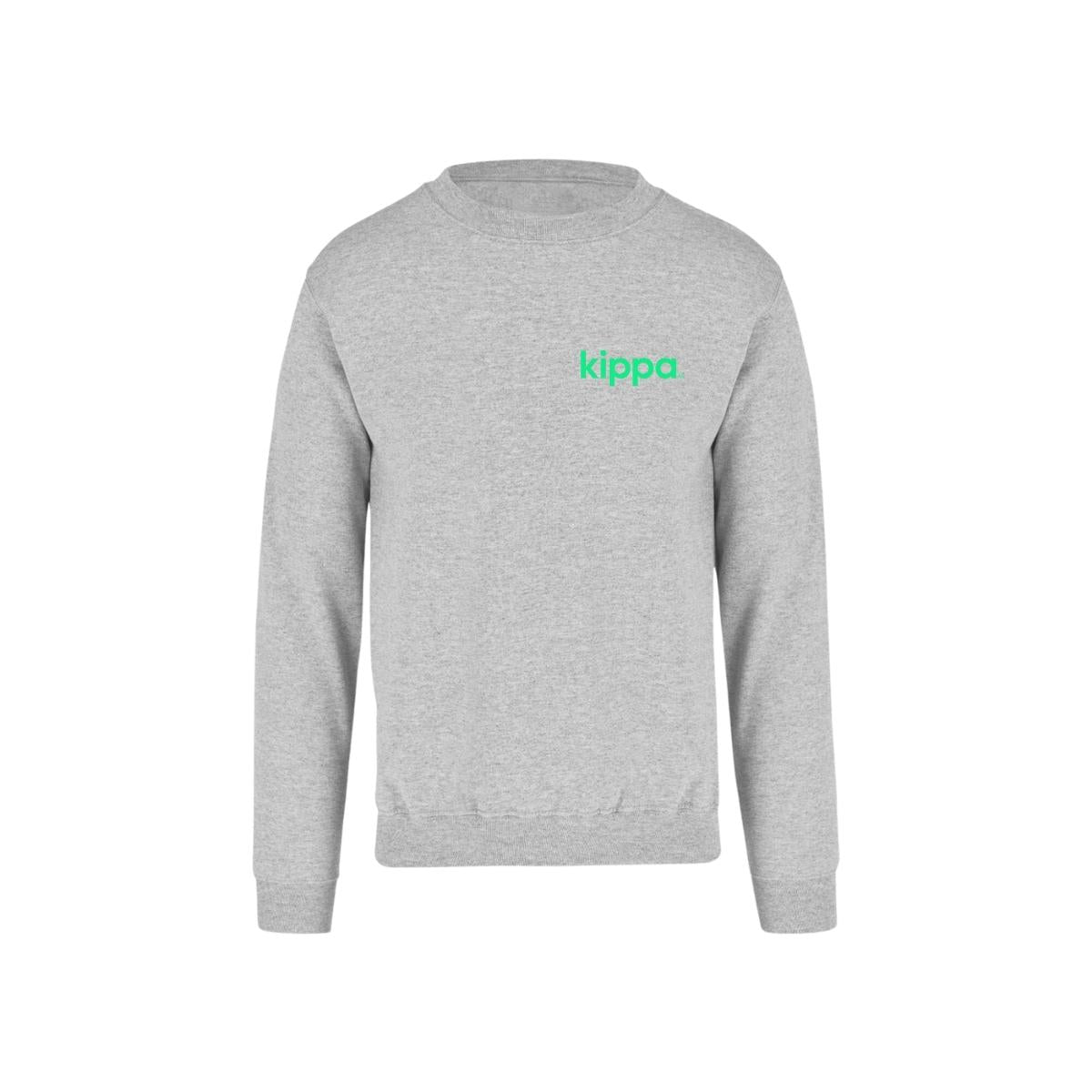 Sudadera Unisex Gris Personalizable Escudo