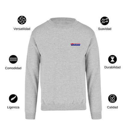 Sudadera Unisex Gris Personalizable Escudo