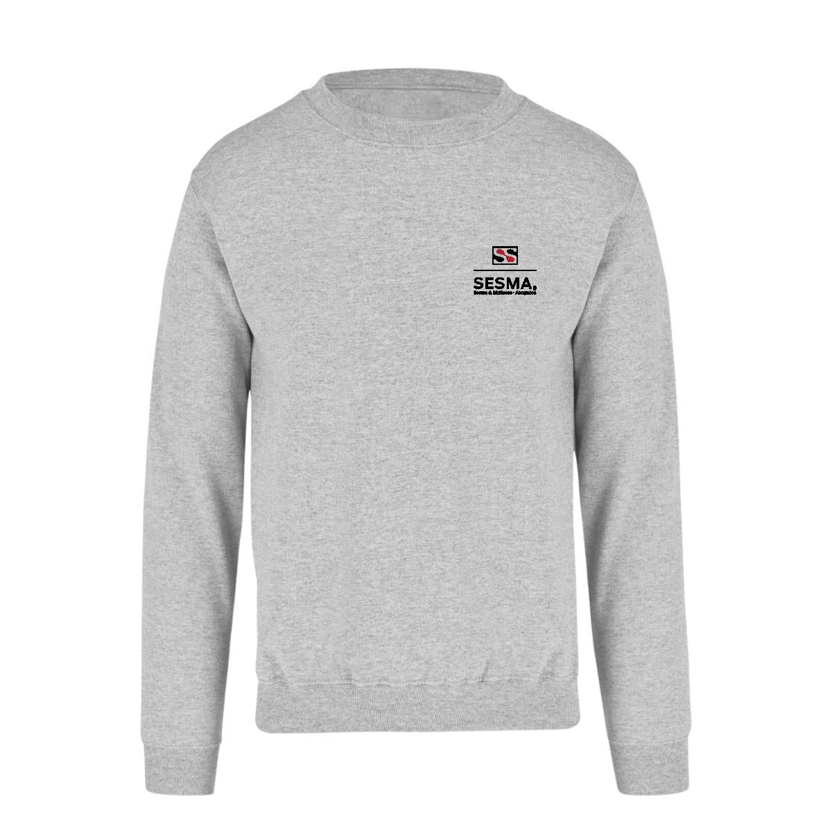 Sudadera Unisex Gris Personalizable Escudo