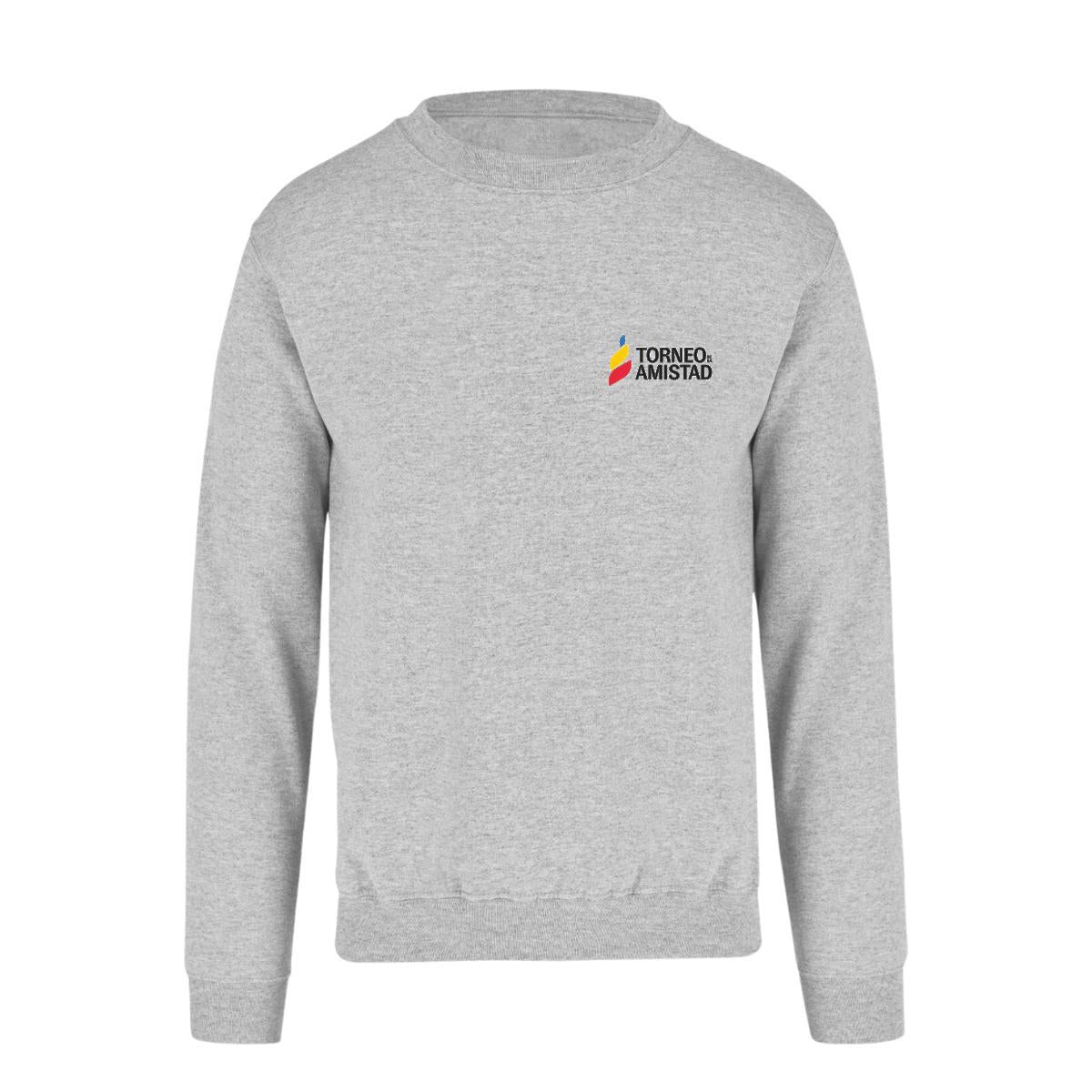 Sudadera Unisex Gris Personalizable Escudo