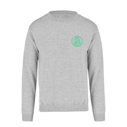 Sudadera Unisex Gris Personalizable Escudo