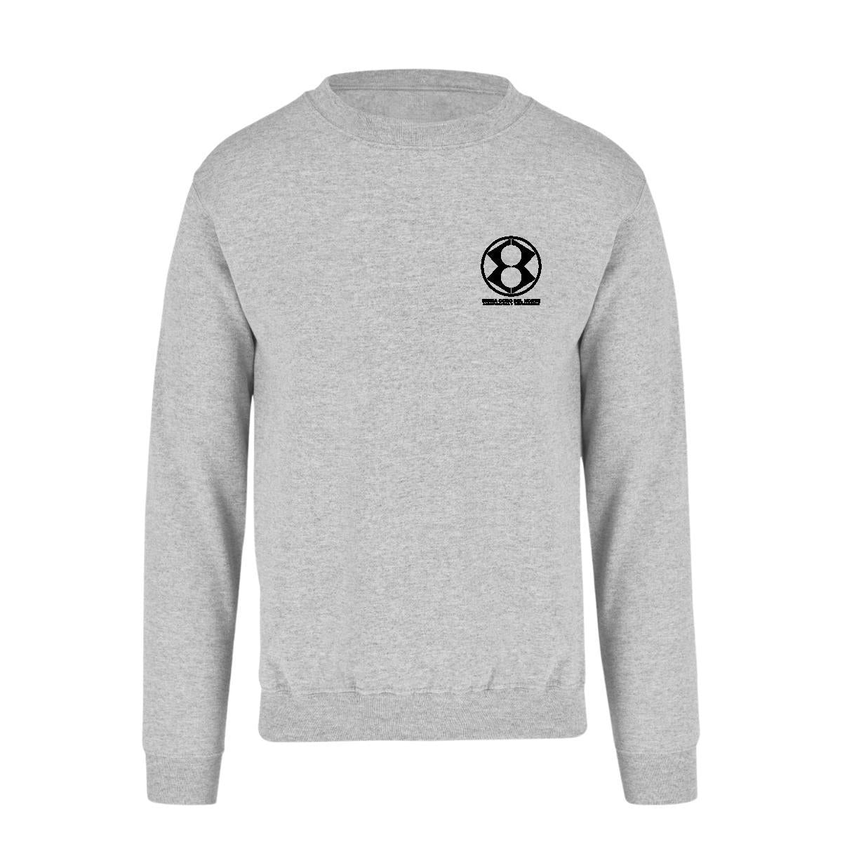 Sudadera Unisex Gris Personalizable Escudo