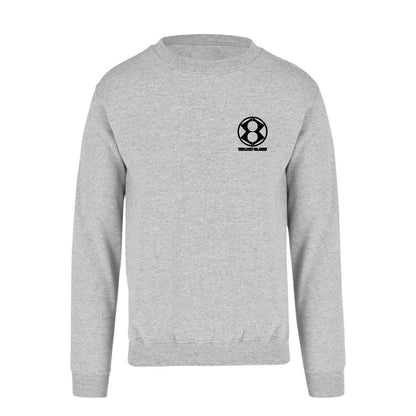 Sudadera Unisex Gris Personalizable Escudo