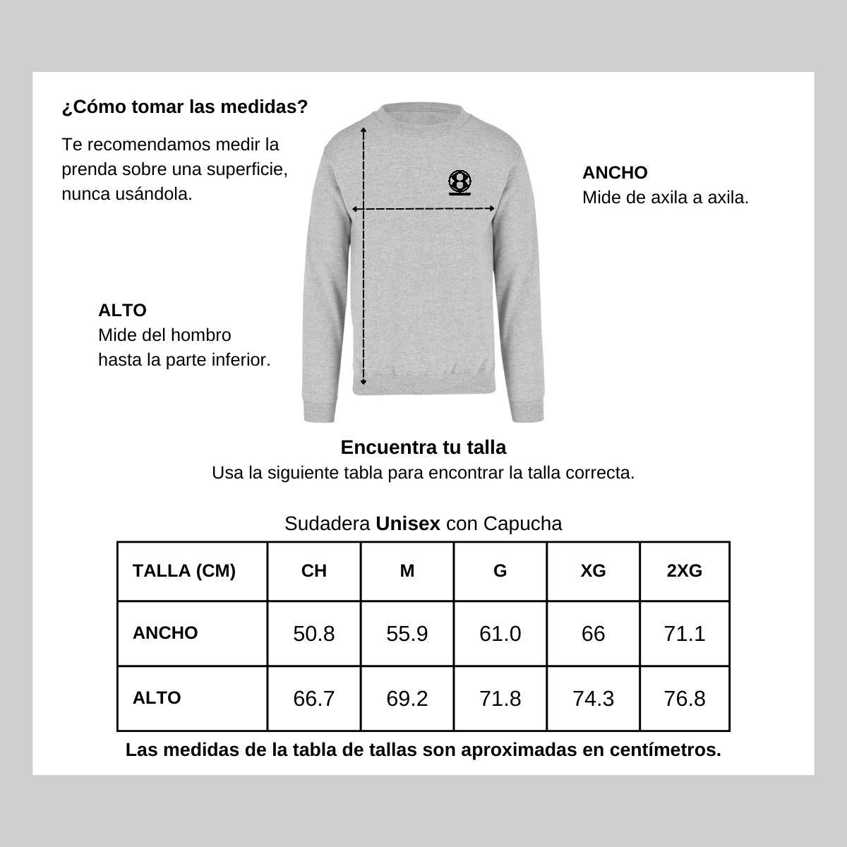 Sudadera Unisex Gris Personalizable Escudo
