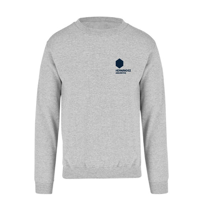 Sudadera Unisex Gris Personalizable Escudo