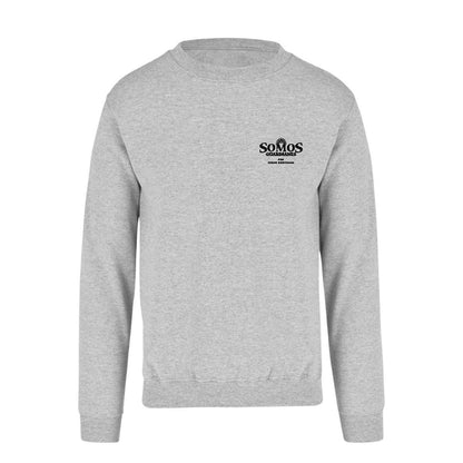 Sudadera Unisex Gris Personalizable Escudo
