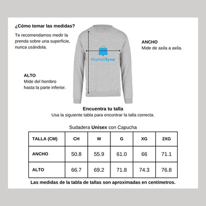 Sudadera Unisex Gris Personalizable Logo