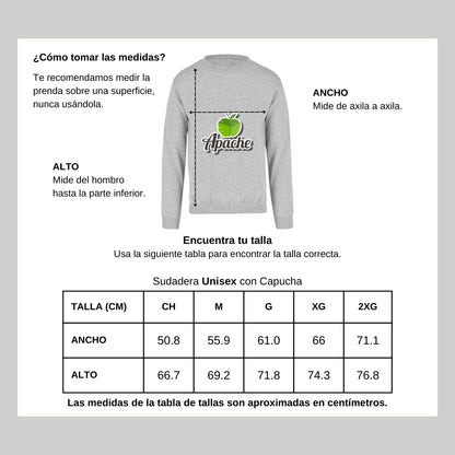 Sudadera Unisex Gris Personalizable Logo