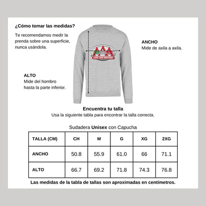Sudadera Unisex Gris Personalizable Logo