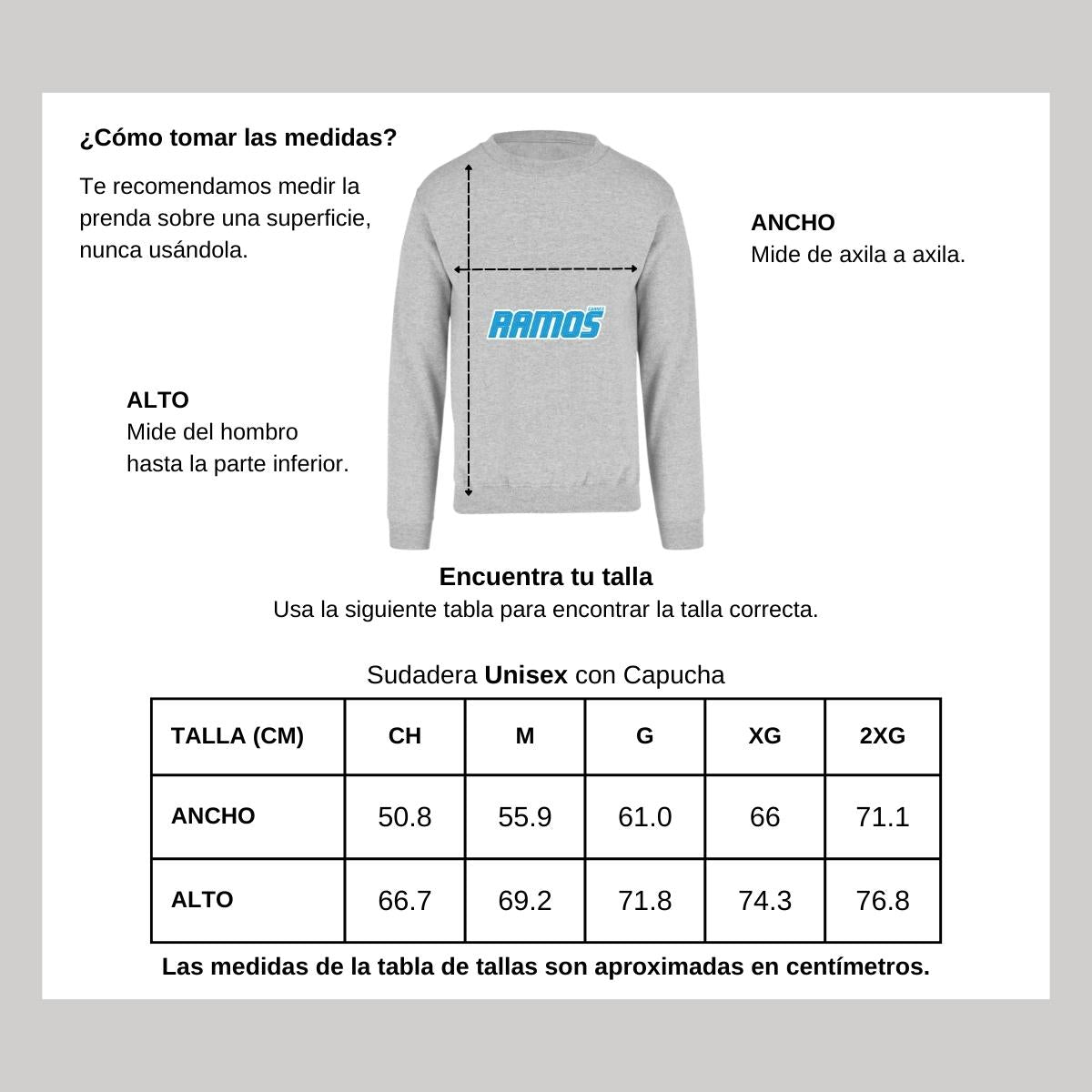 Sudadera Unisex Gris Personalizable Logo
