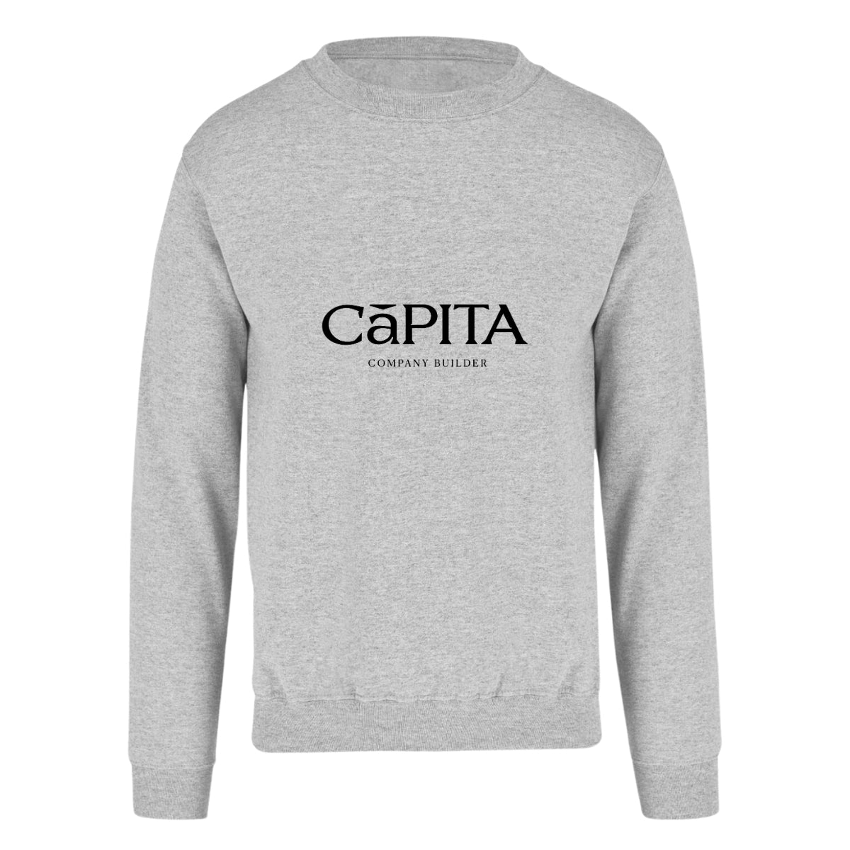 Sudadera Unisex Gris Personalizable Logo