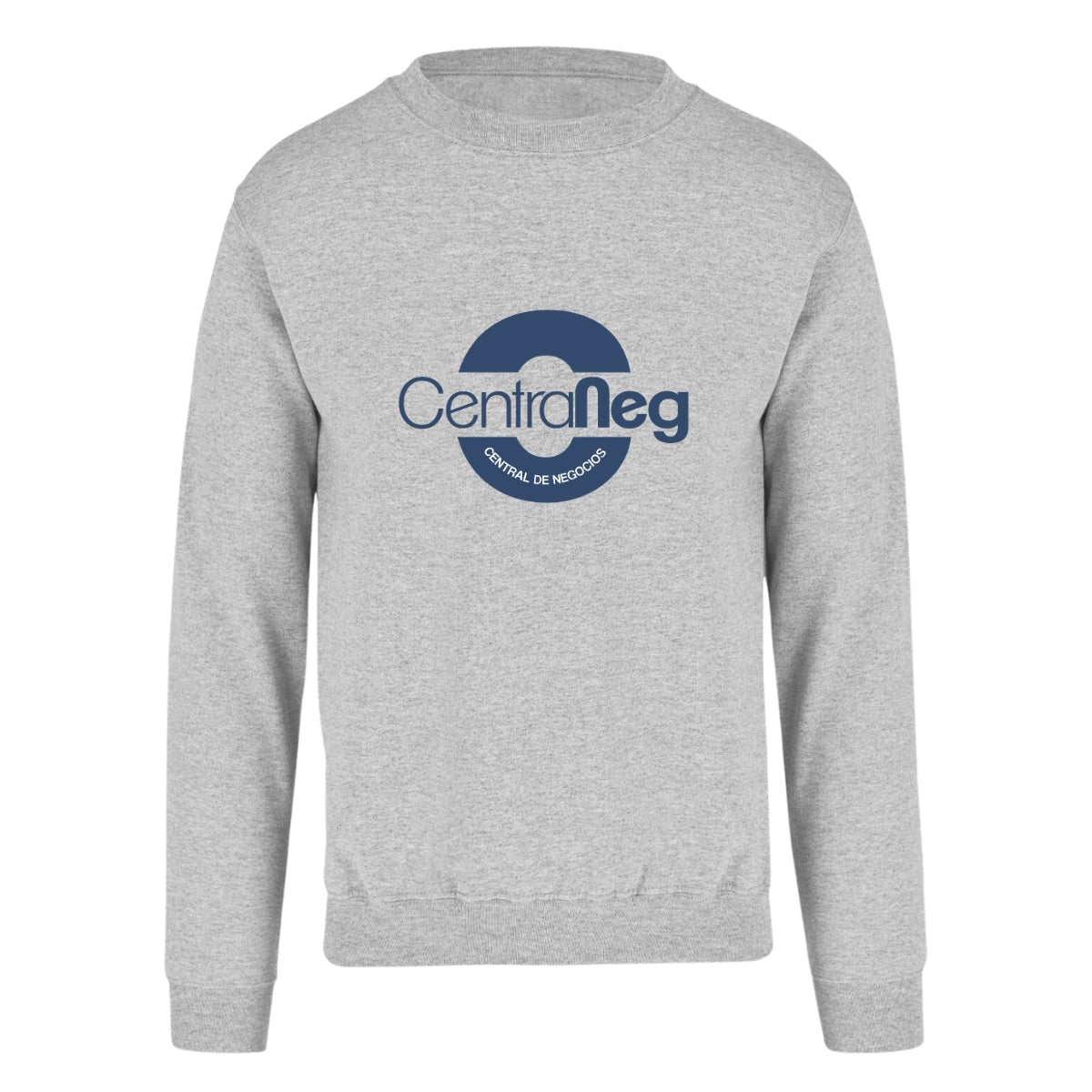 Sudadera Unisex Gris Personalizable Logo