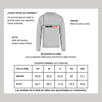 Sudadera Unisex Gris Personalizable Logo