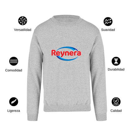 Sudadera Unisex Gris Personalizable Logo